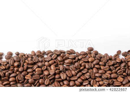 coffee bean. Isolated on white background coffee bean. Isolated on white background 42822987