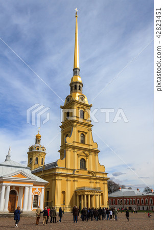 Boat house of Peter the Great and Peter. Boat house of Peter the Great and Peter. 42823451