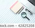 Business vacation Flat lay 42825208