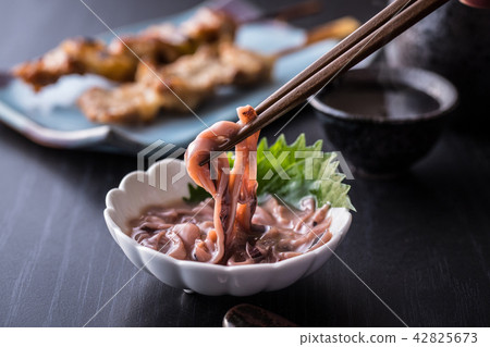 Squid and salted sake and sake Squid and salted sake and sake 42825673