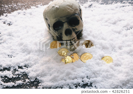 Bitcoin gold coin virtual currency gold snow Bitcoin gold coin virtual currency gold snow 42826251