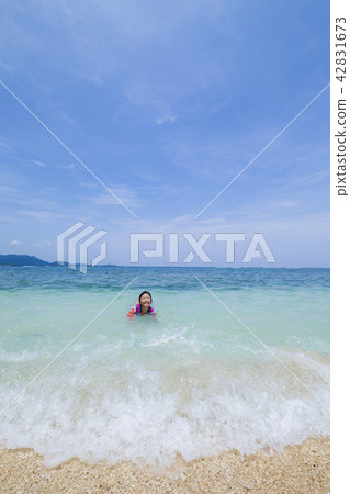 海和兒童度假 42831673
