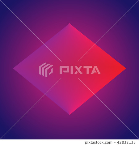 Modern gradient diamond template - Stock Illustration [42832133] - PIXTA