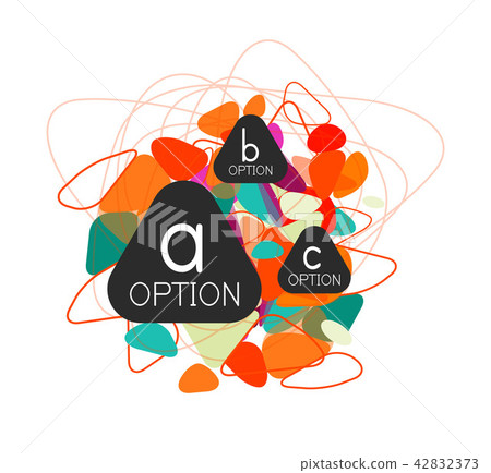 Triangle infographics design layout 42832373