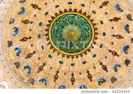 Interior Domes of Blue Mosque Interior Domes of Blue Mosque 42832454