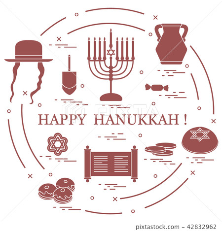 Jewish holiday Hanukkah 42832962