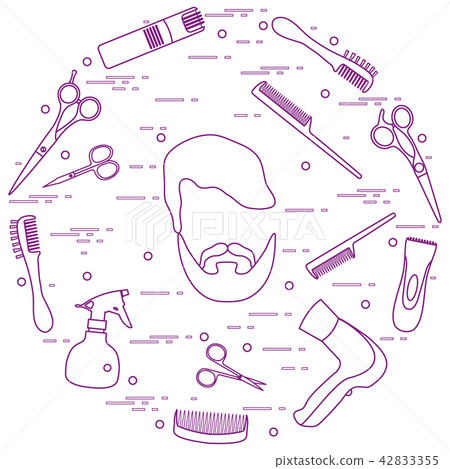 men hairstyles, beards and mustaches, hairdresser men hairstyles, beards and mustaches, hairdresser 42833355