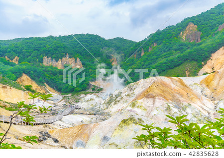 Summer of Noboribetsu Jigokudani in Hokkaido 42835628