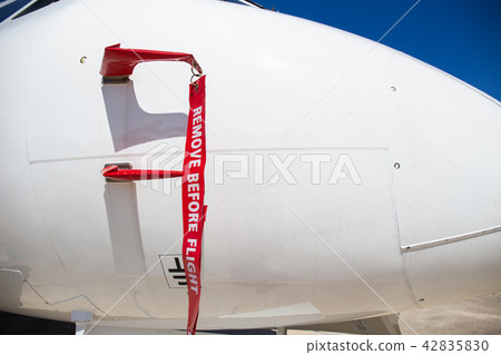 remove before flight flag cover pitot static tube 42835830