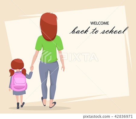 Welcome Back to School poster or flyer 42836971