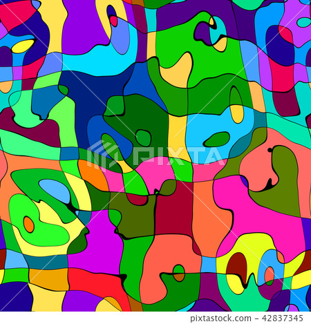 Abstract colorful and seamless background in... - Stock Illustration ...