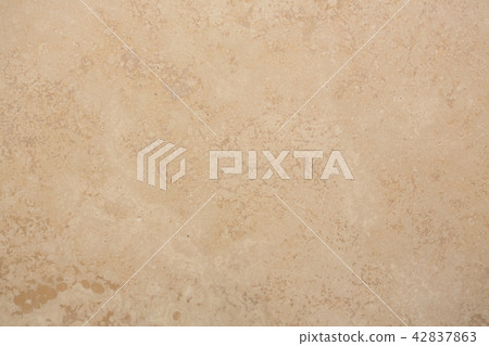 Travertine texture in new beige tone. macro photo. 42837863