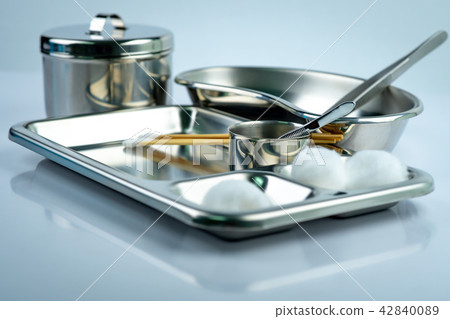 Wound care dressing set. cotton ball, cotton stick 42840089