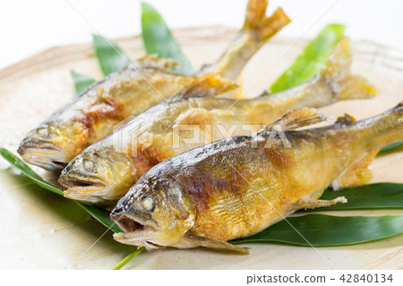 鹽烤三文魚 42840134