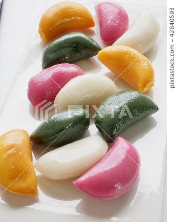 Korean food Songpyeon, Baramtteok Korean food Songpyeon, Baramtteok 42840593