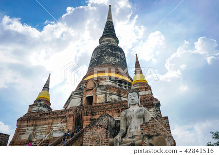 Historic park temple castle Ayudhaya Thailand 42841516