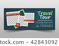 Travel tour corporate business banner template 42843092