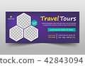 Travel tour corporate business banner template 42843094