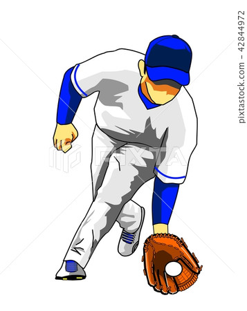 Baseball third (fine play) 42844972