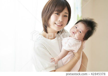 Baby nap family Family child 42845378