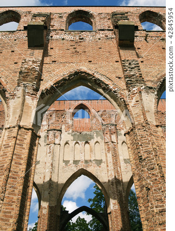 Ruines of the Tartu cathedral 42845954