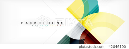 Vector circular geometric abstract background Vector circular geometric abstract background 42846100