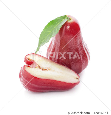 Rose apples isolated on white background. Rose apples isolated on white background. 42846131