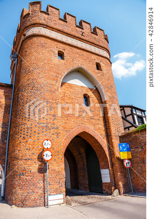 buildings in polish Torun in Poland buildings in polish Torun in Poland 42846914
