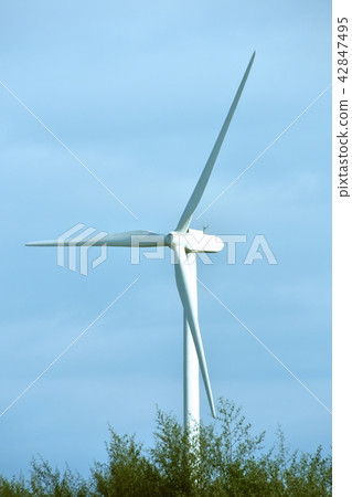 Wind power generation eco image Wind power generation eco image 42847495