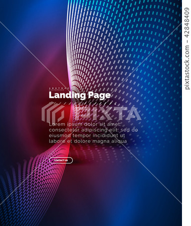 Neon glowing background for landing page Neon glowing background for landing page 42848409