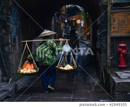 Fenghuang Ancient Town in Hunan, China Fenghuang Ancient Town in Hunan, China 42849105