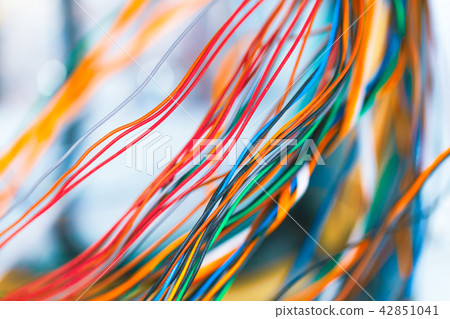 Colorful telephone cable Colorful telephone cable 42851041