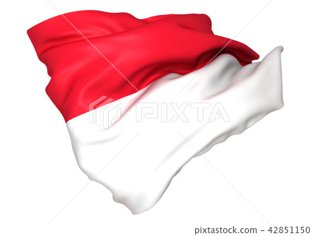 印尼摩納哥國旗 42851150