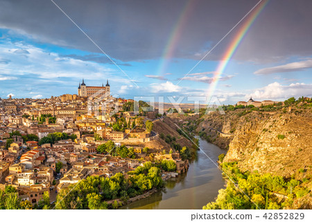 Toledo, Spain Skyline Toledo, Spain Skyline 42852829