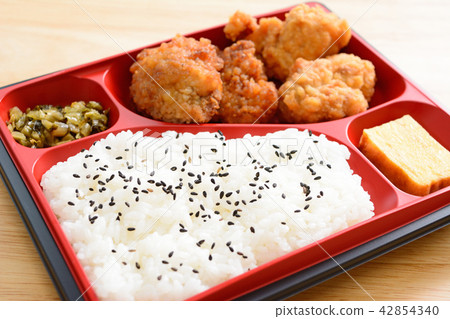 美味的唐煎Bento 42854340