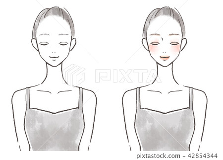 Makeup makeup makeup beauty watercolor style Makeup makeup makeup beauty watercolor style 42854344
