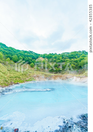 Noboribetsu Oiminuma的北海道風景的夏天 42855385