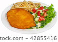 very large pizza, burger, patty 42855416