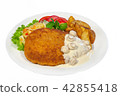 very large pizza, burger, patty 42855418