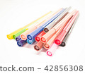 Set of colorful marker paint pen isolated 42856308
