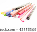 Set of colorful marker paint pen isolated 42856309