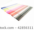 Set of colorful marker paint pen isolated 42856311