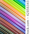 Set of colorful marker paint pen background 42856343