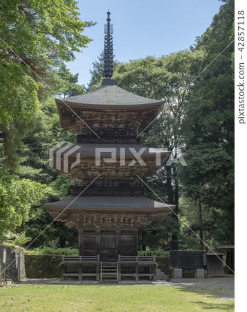 Miyota Town Kagura-ji Triple Tower Miyota Town Kagura-ji Triple Tower 42857118