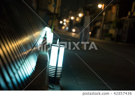 Kyoto Fushimi Sake Branch Lantern Lighting Up Kyoto Fushimi Sake Branch Lantern Lighting Up 42857436