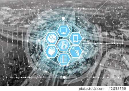 Smart city and wireless communication network. Smart city and wireless communication network. 42858566