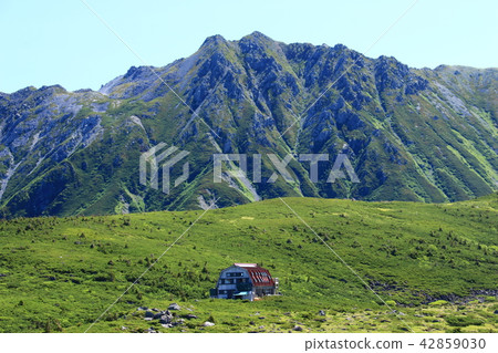 Northern Alps Oununaira surrounding the mountains Uunoiri Sanso and Mt. Kurokido Japan walks in the last unexplored area 42859030