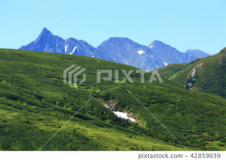 Northern Alps Surrounding the Unzeni Mountains Yunigagatake Distant view Japan's last secret walk 42859039