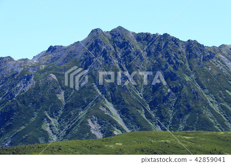 北部阿爾卑斯山周圍的雲山山脈Kishikido日本走在最後的神秘 42859041