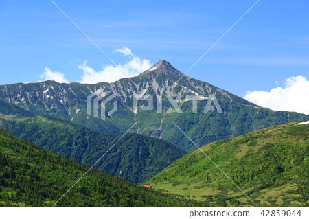 Mountains surrounding the northern Alps Unzenhei Kasagatsudake Japan walks in the last secret border 42859044